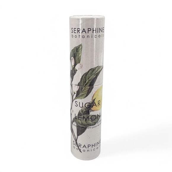 Seraphine Botanicals Sugar and Lemon Moisturizing Lip Scrub 15ml 0.51 fl oz - Picture 1 of 3
